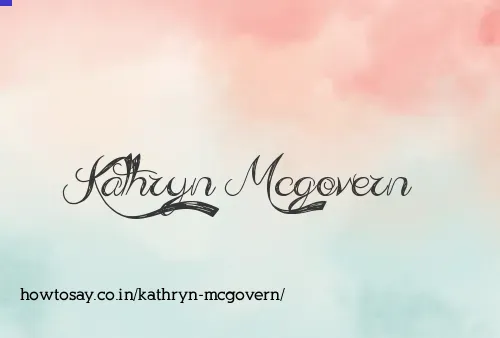 Kathryn Mcgovern
