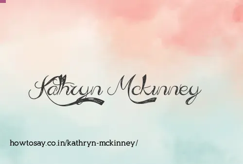 Kathryn Mckinney