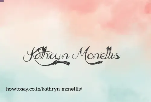Kathryn Mcnellis