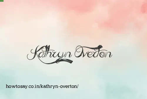 Kathryn Overton