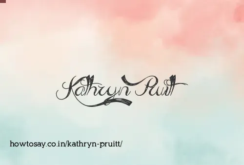 Kathryn Pruitt