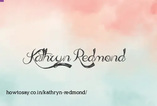 Kathryn Redmond
