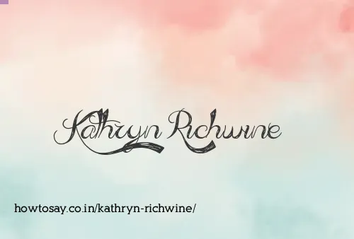 Kathryn Richwine