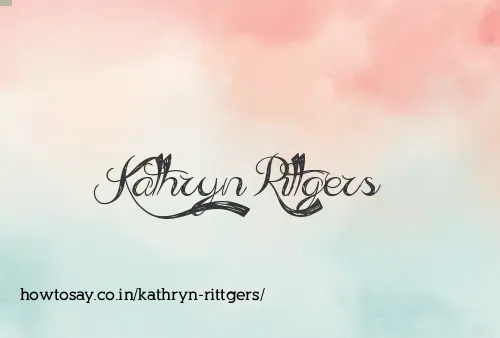Kathryn Rittgers