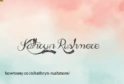 Kathryn Rushmore