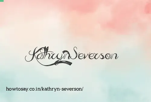 Kathryn Severson