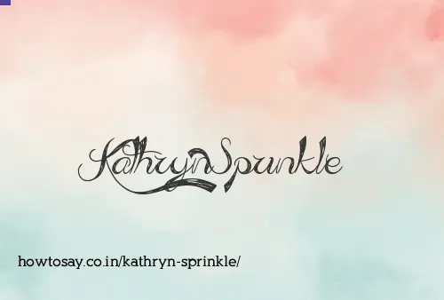 Kathryn Sprinkle