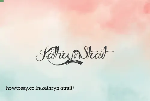 Kathryn Strait