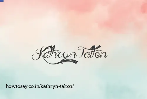 Kathryn Talton