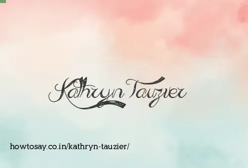 Kathryn Tauzier
