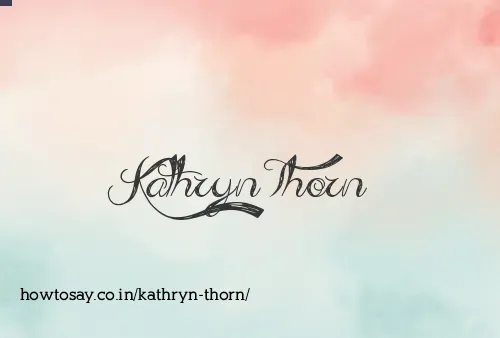 Kathryn Thorn