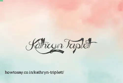 Kathryn Triplett