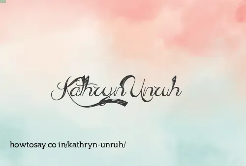 Kathryn Unruh