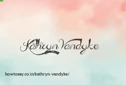 Kathryn Vandyke