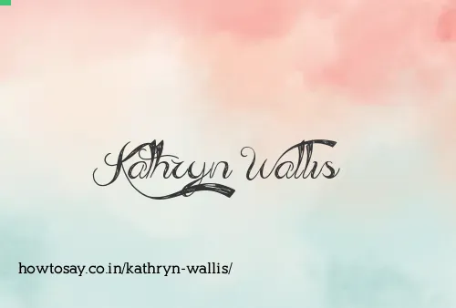Kathryn Wallis