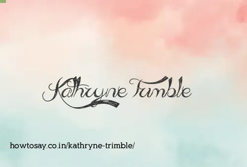 Kathryne Trimble