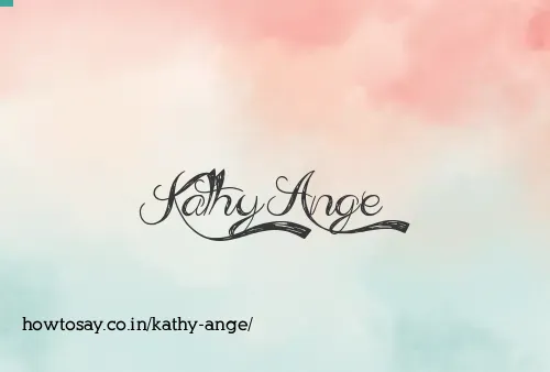Kathy Ange