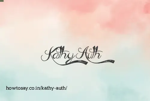 Kathy Auth