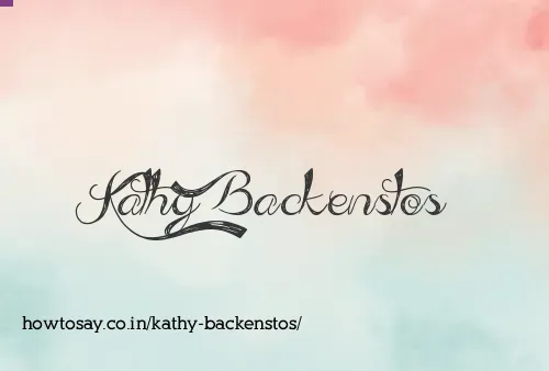 Kathy Backenstos