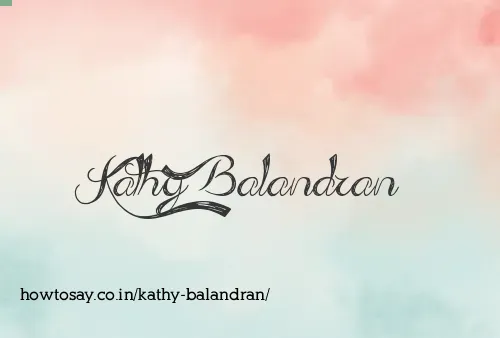 Kathy Balandran