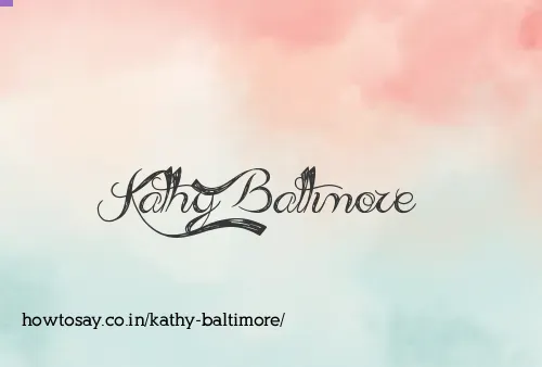Kathy Baltimore