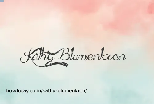Kathy Blumenkron