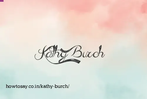 Kathy Burch