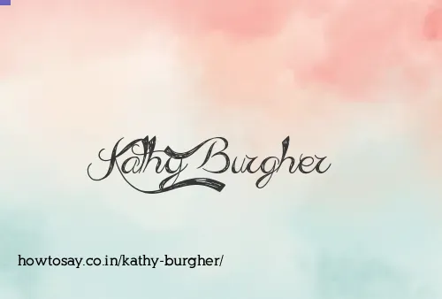 Kathy Burgher