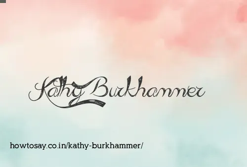Kathy Burkhammer