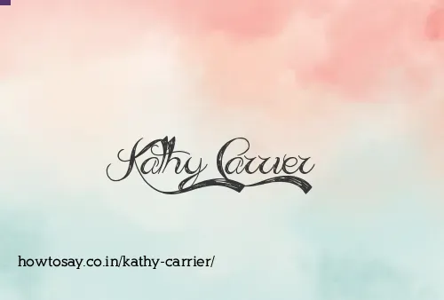 Kathy Carrier