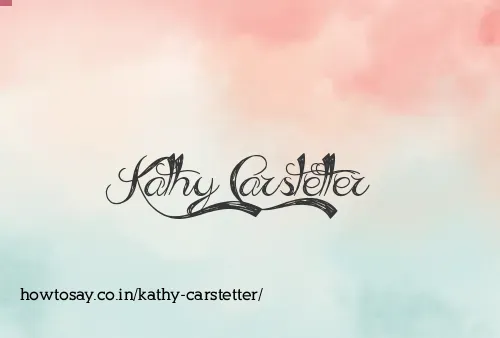 Kathy Carstetter