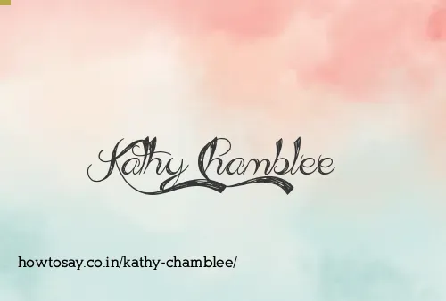 Kathy Chamblee