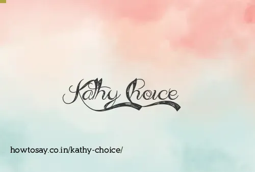 Kathy Choice