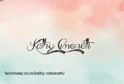 Kathy Cimonetti