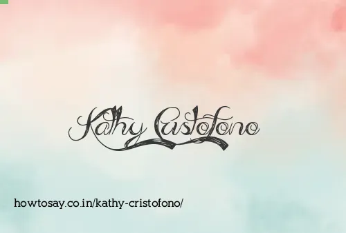 Kathy Cristofono