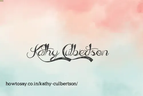 Kathy Culbertson