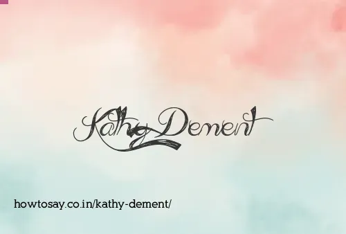 Kathy Dement