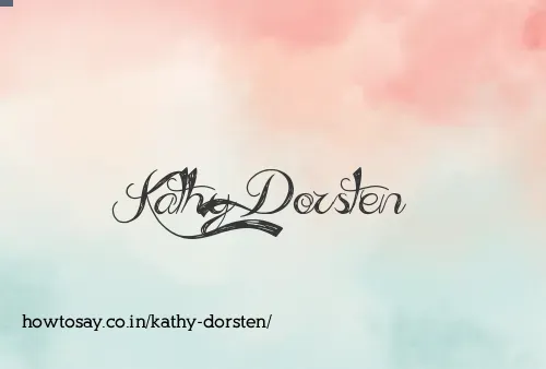 Kathy Dorsten