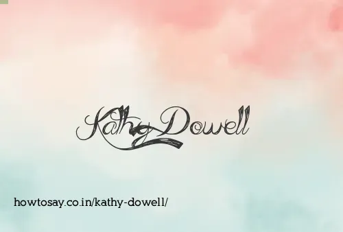 Kathy Dowell