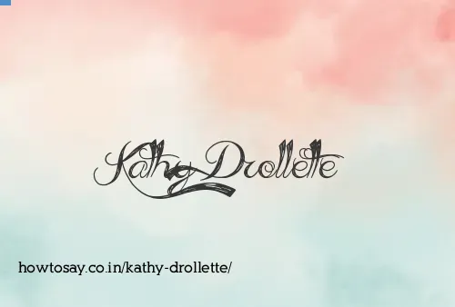 Kathy Drollette