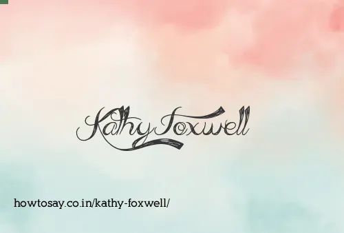Kathy Foxwell