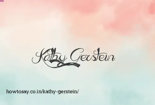 Kathy Gerstein