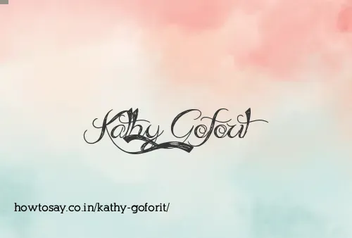 Kathy Goforit