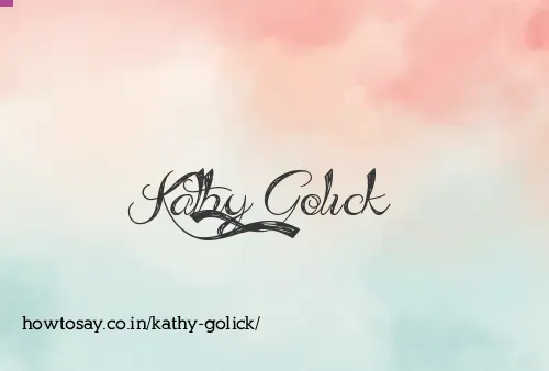 Kathy Golick