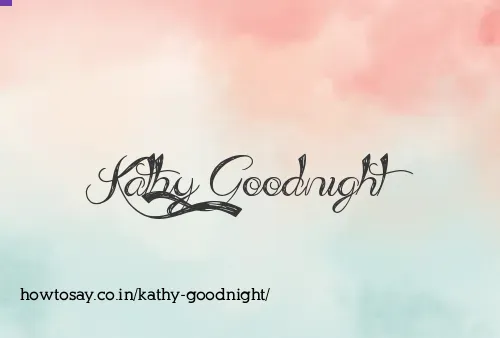 Kathy Goodnight