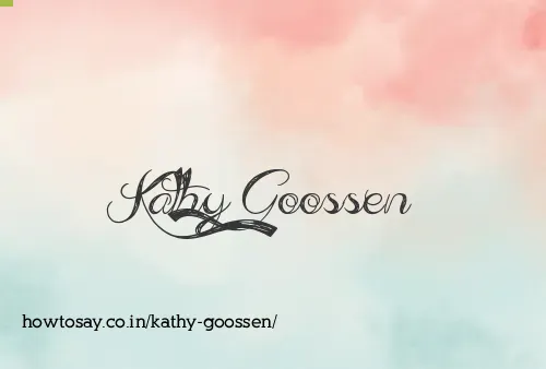 Kathy Goossen