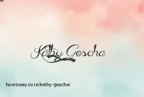 Kathy Goscha