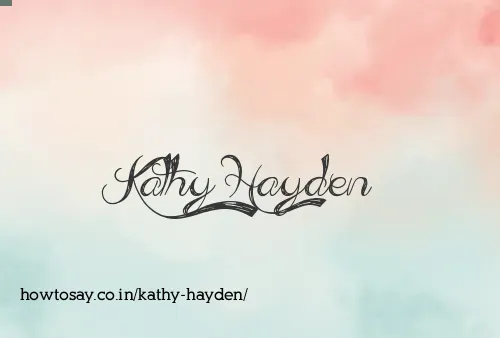 Kathy Hayden