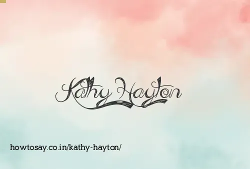 Kathy Hayton