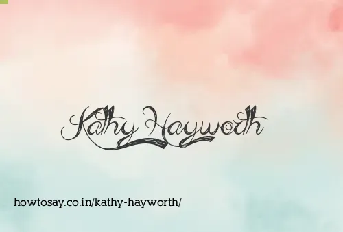 Kathy Hayworth